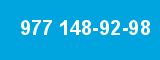 977 148-92-98 977 148-92-98